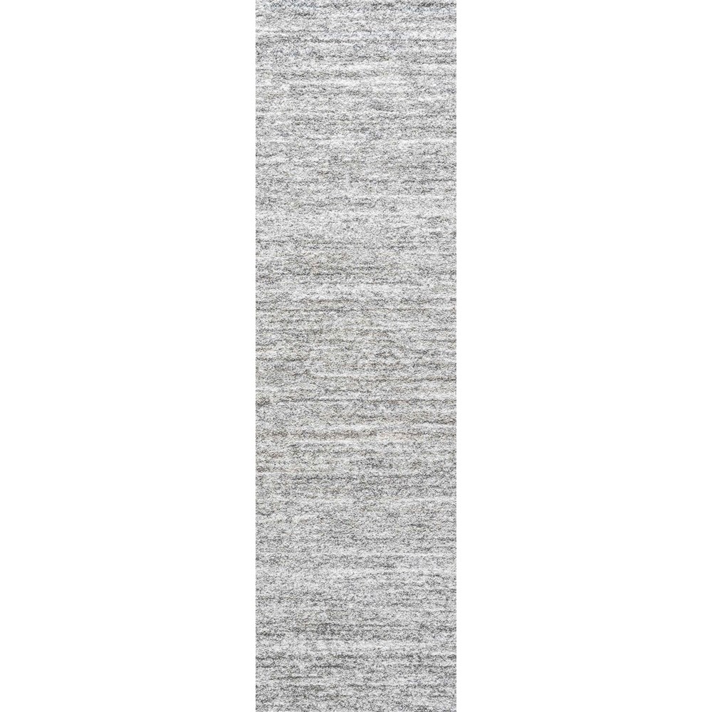 Mehari 23067 6292 Abstract Shaggy Runner Rugs in Beige